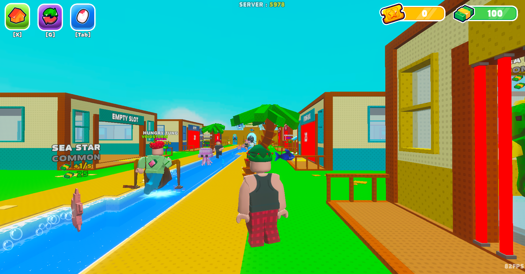 Catch a Fish Obby Game Screenshot