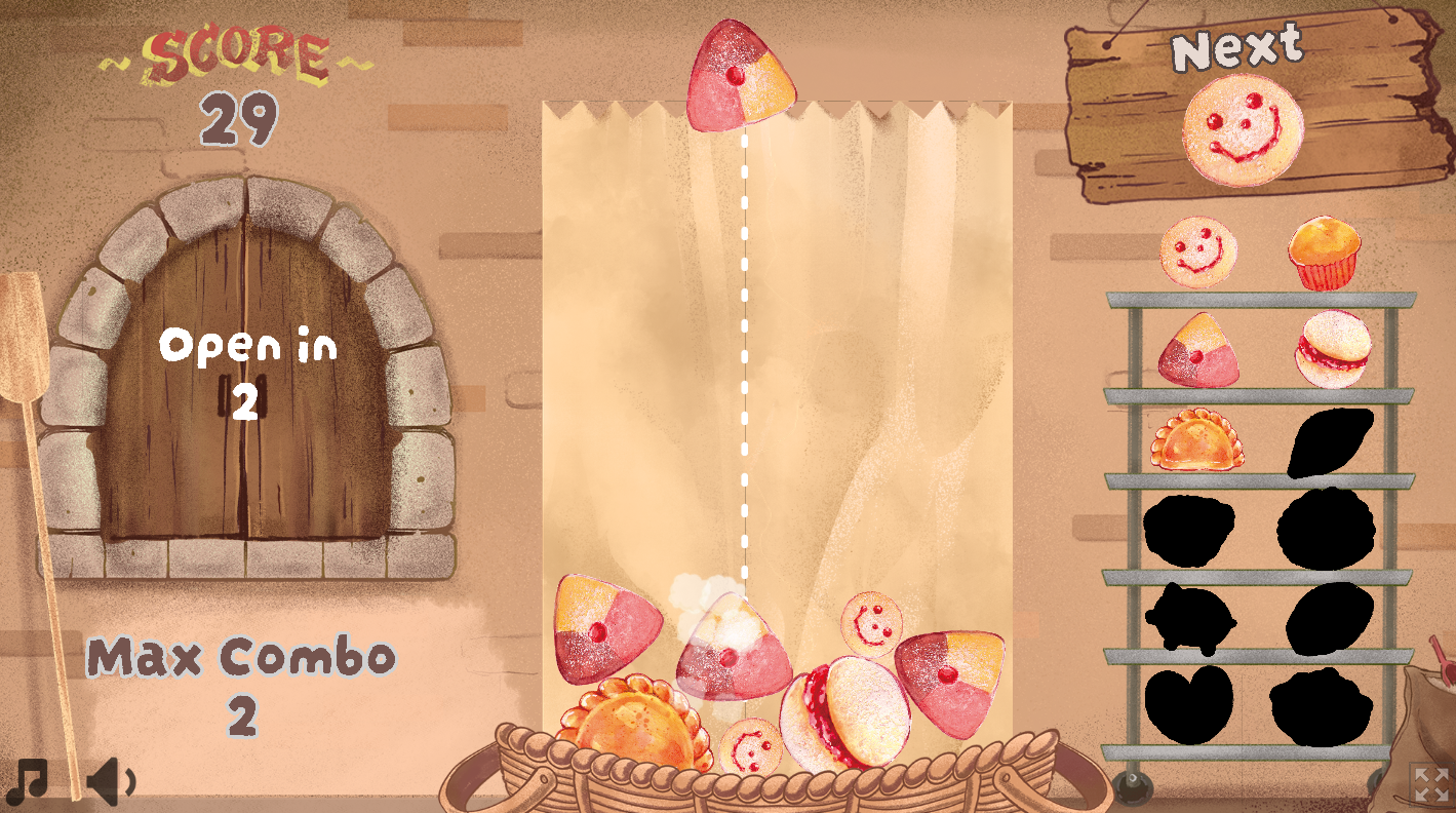 Pancito Merge Game Screenshot